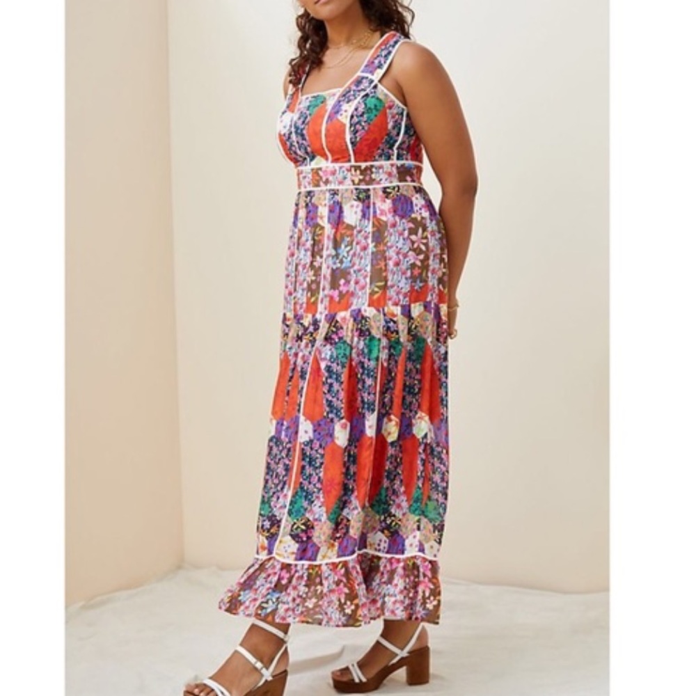 NWT Anthropologie Bhanuni by Jyoti Maxi Dress